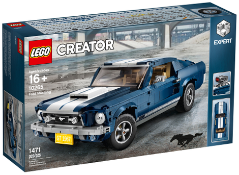 Illustration for article titled If You Can't Afford a Real 1967 Ford Mustang There's Always This Lego Version